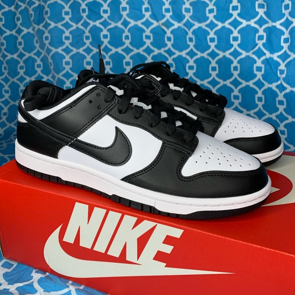 Shoes Nike Roshe Run Roshee Nike Dunk Low Men's Size Panda Black